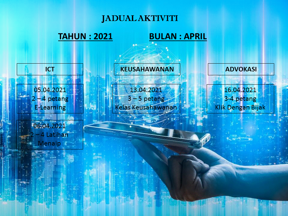 JADUAL april